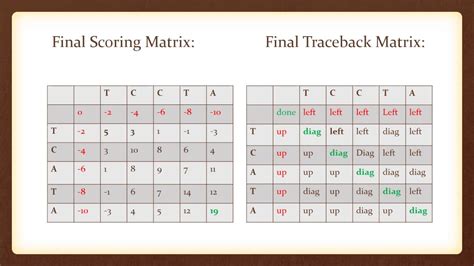 Needleman-Wunsch algorithm - YouTube