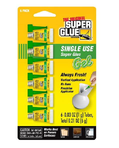 The Original Super Glue 11710005 All Purpose Super Glue Gel – Toolbox Supply