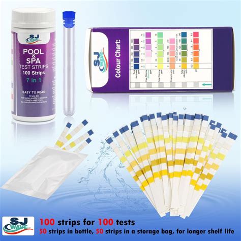 Pool Water Test Strips 7 in 1