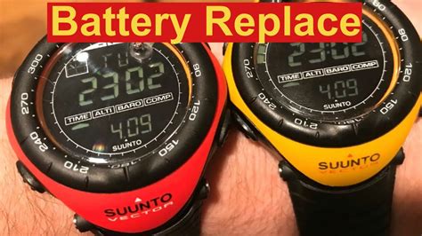 Suunto Vector Change Battery - YouTube