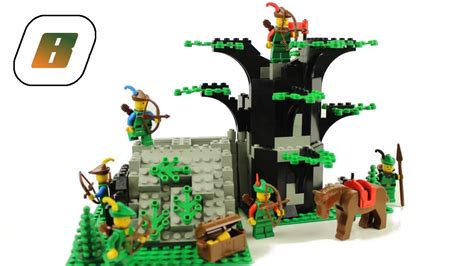 LEGO® - Speed Build –6066 – Camouflaged Outpost - Robin Hood's Secret Cave – review - speedbuild ...