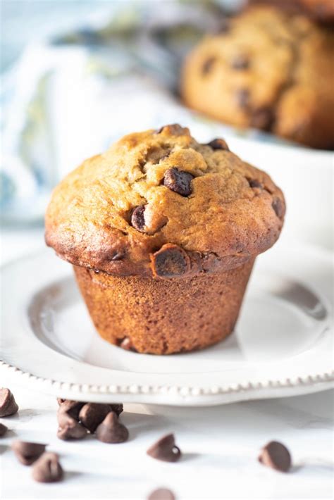 The Best Moist Banana Chocolate Chip Muffins Recipe