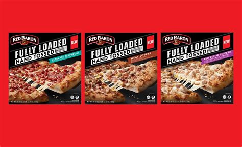 Red Baron introduces Fully Loaded Hand Tossed Style Pizza | Snack Food & Wholesale Bakery