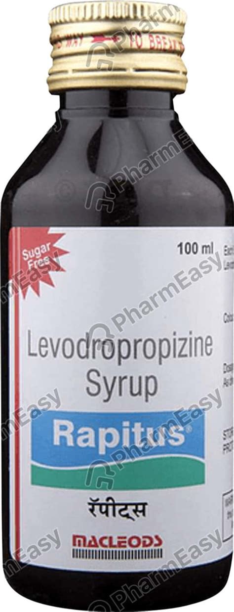 Buy Rapitus 30 MG Syrup (100) Online at Flat 15% OFF | PharmEasy