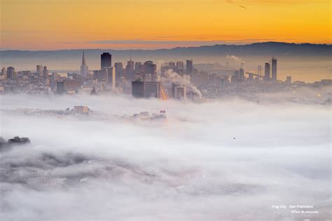 Fog City - San Francisco | Morning Low Fog Twin Peaks San Fr… | Flickr