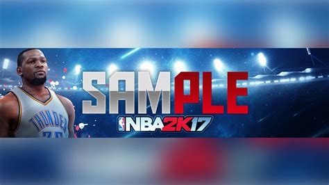 Nba 2k Youtube Banner Template