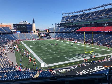 Step Inside: Gillette Stadium - Home of the New England Patriots ...