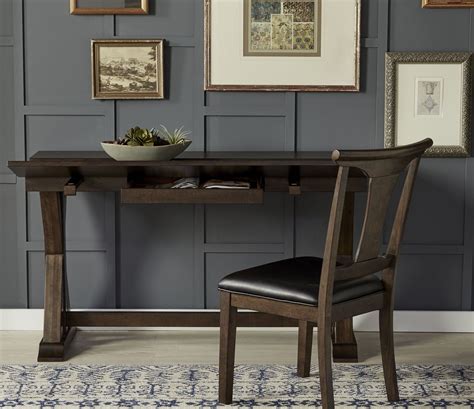 Brooklyn Heights Dark Grey Extendable Flip Top Dining Table from A-America | Coleman Furniture