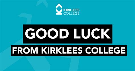 Kirklees College on Twitter: "Good luck to our students sitting the ...