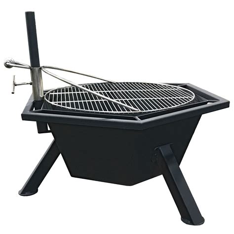 Fire Pit with Grill Attachment from DutchCrafters Amish Furniture