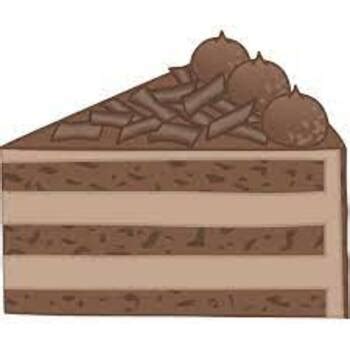 Chocolate Cake Recipe - Fractions by Victoria Winland | TPT