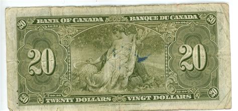 1937 Canadian 20 Dollar Bill - Schmalz Auctions