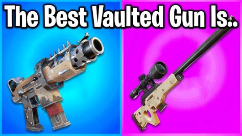 FORTNITE PLAYERS RANK EVERY GUN REMOVED FROM WORST TO BEST! - YouTube