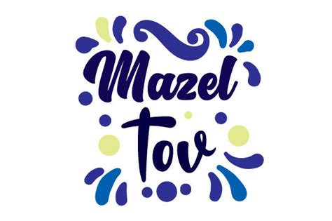 Mazel Tov SVG Cut file by Creative Fabrica Crafts · Creative Fabrica