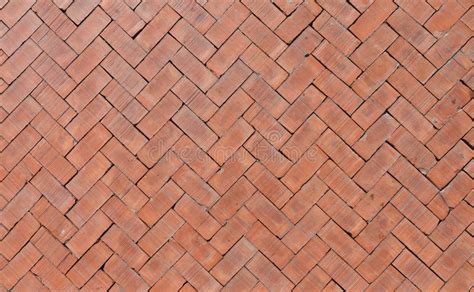 Orange Bricks Floor Stock Image - Image: 34094561