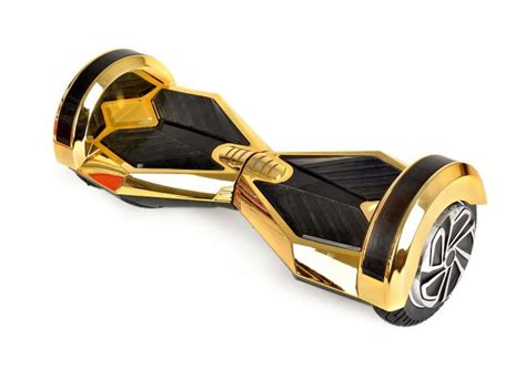 Gold 8" Chrome Swegway Hoverboard (Bluetooth) – iSwegway