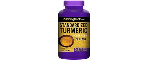 Piping Rock Standardized Turmeric Curcumin Complex Review