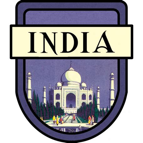 India Word Art Crest graphic by Anne MacLellan | DigitalScrapbook.com ...