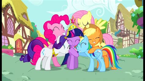 Every* Hug in My Little Pony: Friendship is Magic - YouTube