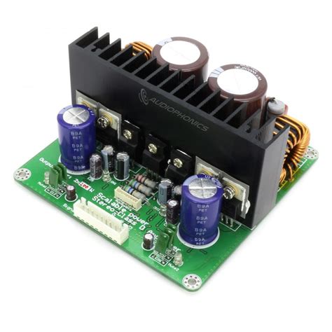 IRS2092 Stereo Class D Amplifier Module 2x200W 4 Ohm - Audiophonics