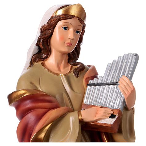 St. Cecilia Statue, 40 cm in resin | online sales on HOLYART.com