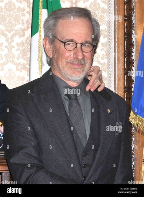 Lincoln movie cast at the screening at the italian Senate Featuring: Steven Spielberg Where ...