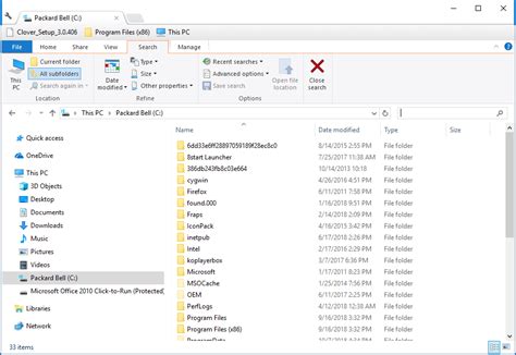 How do I find the largest files on my PC in Windows 10?