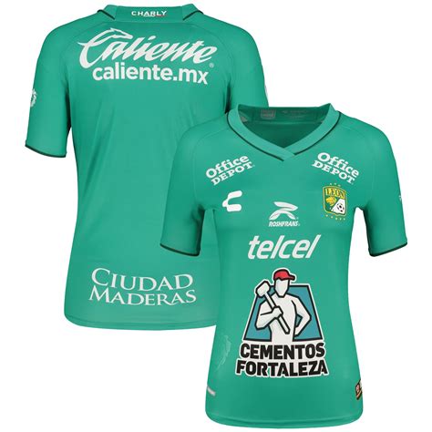 Club Leon Charly Women's 2023/24 Home Authentic Jersey - Green - Fan Gear Nation