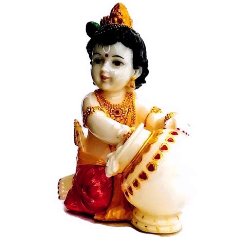 Bal Krishna Gopal Colorful Deity for Pooja Mandir / Gift #41604 ...