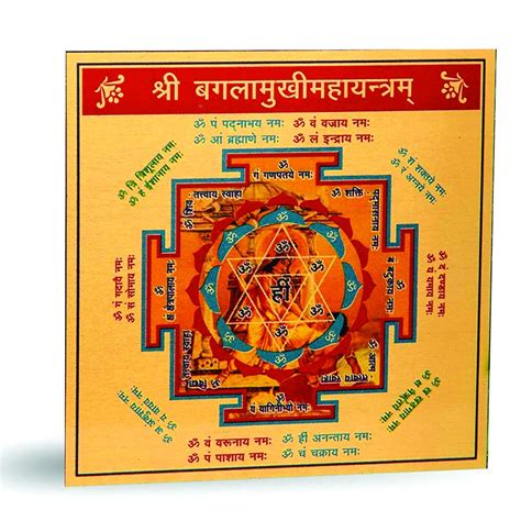 Buy ASTRO HUB Baglamukhi Yantra/Original Baglamukhi Yantra/Shri ...