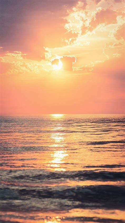 Ocean Sunset iPhone Wallpapers - Top Free Ocean Sunset iPhone Backgrounds - WallpaperAccess