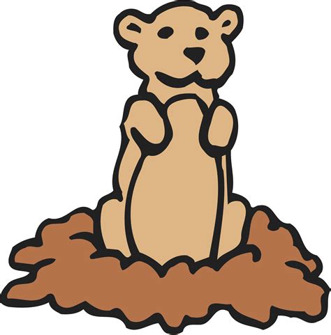 Clip Art Groundhog - ClipArt Best