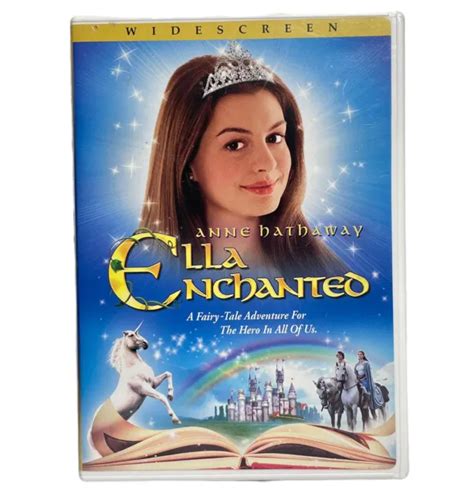 ELLA ENCHANTED DVD Movie Fairy-Tale Godmother Ogres Princess Elves Kingdom Love $5.88 - PicClick