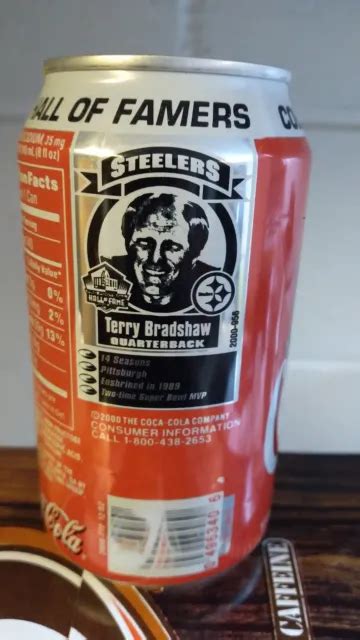 PITTSBURGH STEELERS NFL Coca-Cola Hall of Famers-Terry Bradshaw-Bottom ...