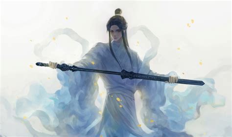 ArtStation - TGCF fanart | Handsome anime, Heaven's official blessing, Fan art