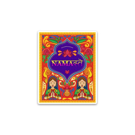 Namaste Bumper Sticker