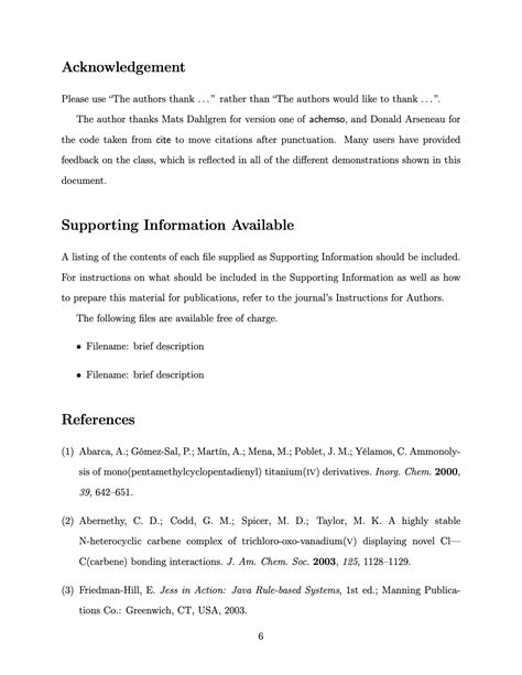 LaTeX Templates - American Chemical Society (ACS) Publications