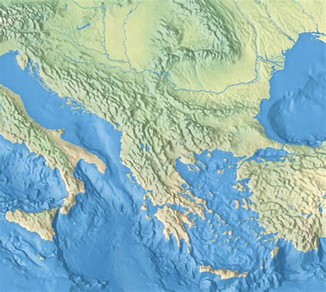 Political Map of the Balkan Peninsula - Nations Online Project