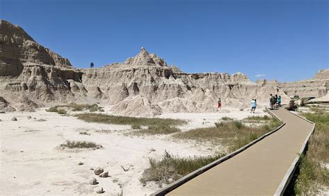 The Fossil Exhibit Trail: Hiking in Beautiful Badlands National Park