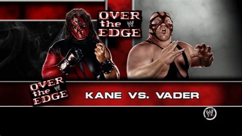 WWE '13 - Kane vs. Vader - Over the Edge - YouTube