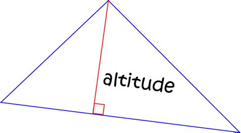 Definition of Altitude (Geometry) - Math Definitions - Letter A