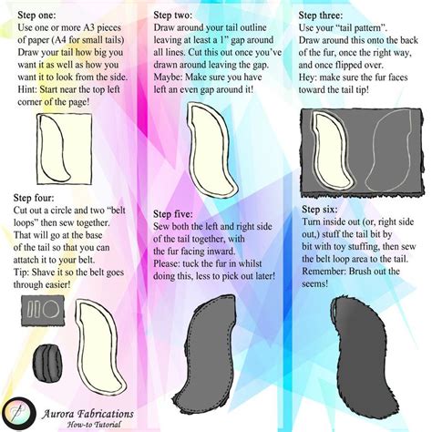 Tail Tutorial by Aurora-Fabrications | Fursuit tutorial, Fursuit, Tutorial