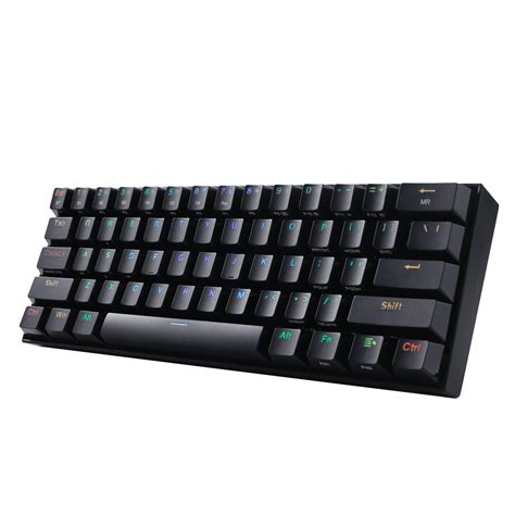 Redragon K530 Draconic 60% Compact RGB Wireless Mechanical Keyboard, 61 Keys Tenkeyless ...