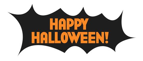 Happy halloween vector logo png images pdf free download | Funny ...