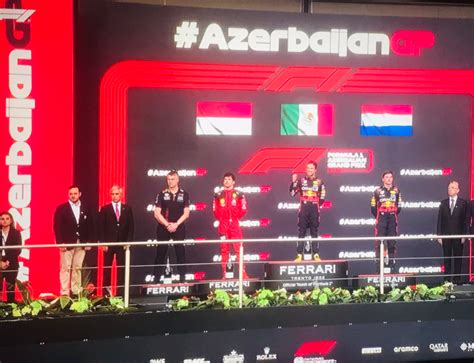 Checo Pérez Wins In Azerbaijan And Mexicans Celebrate - Bullfrag