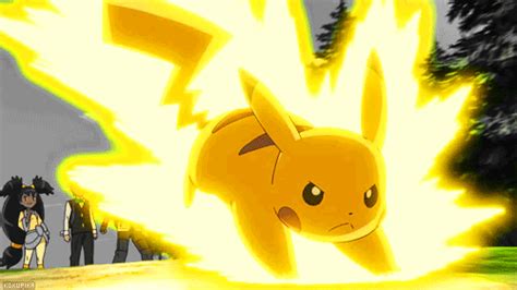 Lightning Pikachu Gif Lightning Pikachu Pokemon Descobrir E | My XXX ...