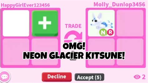 😱😛No Way! I GOT SUPER CUTE *NEW* NEON GLACIER KITSUNE For This + HUGE ...