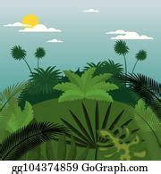 900+ Tropical Rainforest Scenery Vector Illustration Cartoon | Royalty Free - GoGraph