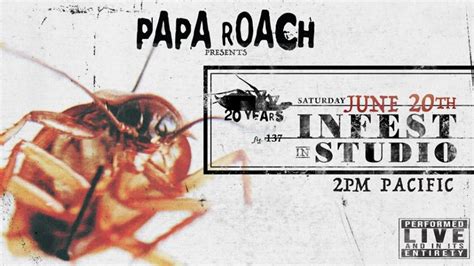 Papa Roach - Infest In-Studio - Performed Live - 20/06/2020 - vier.live - Studio - Internet