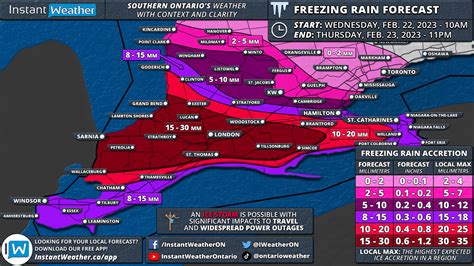 Major Ice Storm Targets Southern Ontario Starting Wednesday ...